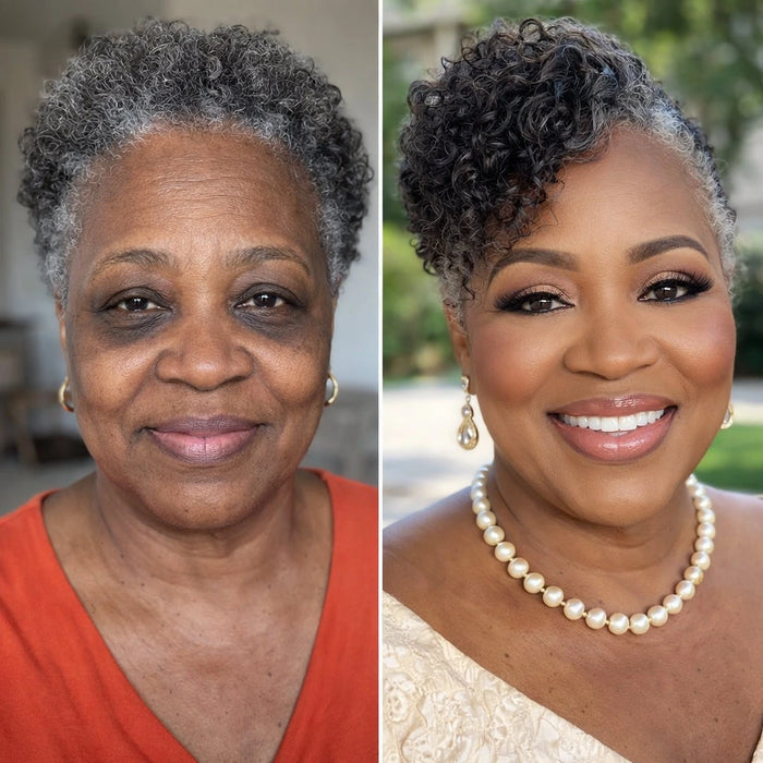 Before and after results