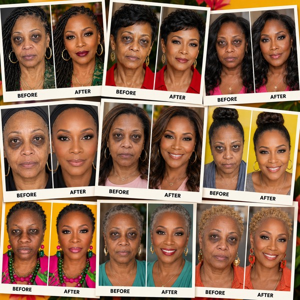 Happy Finones users with bright, clear undereyes