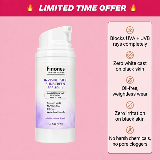 Finones™ Invisible Silk SPF 50++ Sunscreen