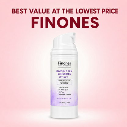 Finones™ Invisible Silk SPF 50++ Sunscreen