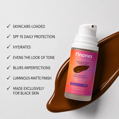 Finones™ Skincare- Loaded Adaptive Foundation SPF 15++