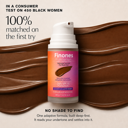 Finones™ Skincare- Loaded Adaptive Foundation SPF 15++