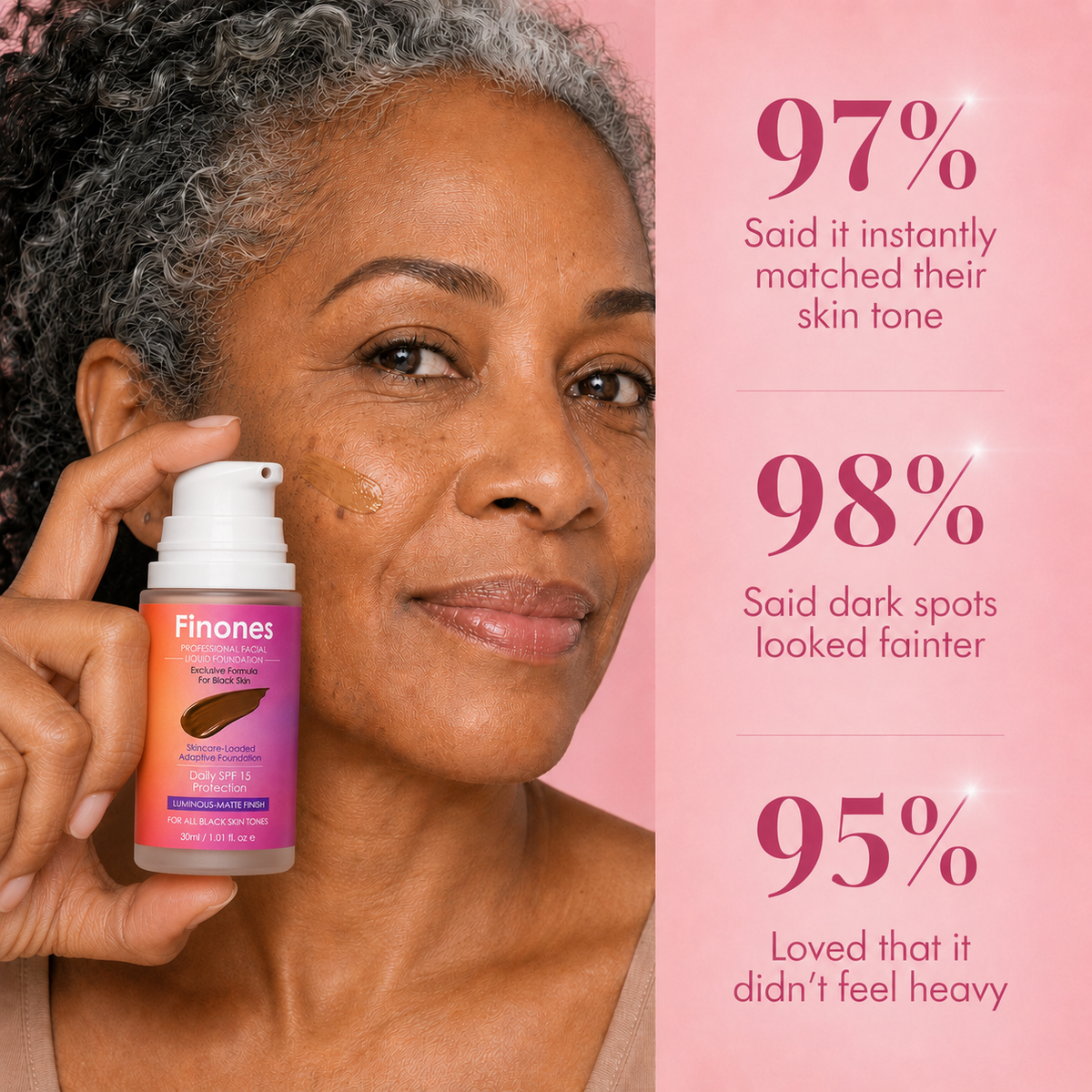 Finones™ Skincare- Loaded Adaptive Foundation SPF 15++