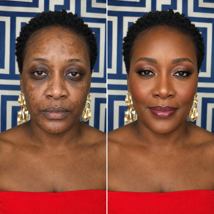2. It Doesn't Settle Into Fine Lines and Wrinkles