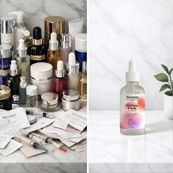 One bottle replaces your shelf