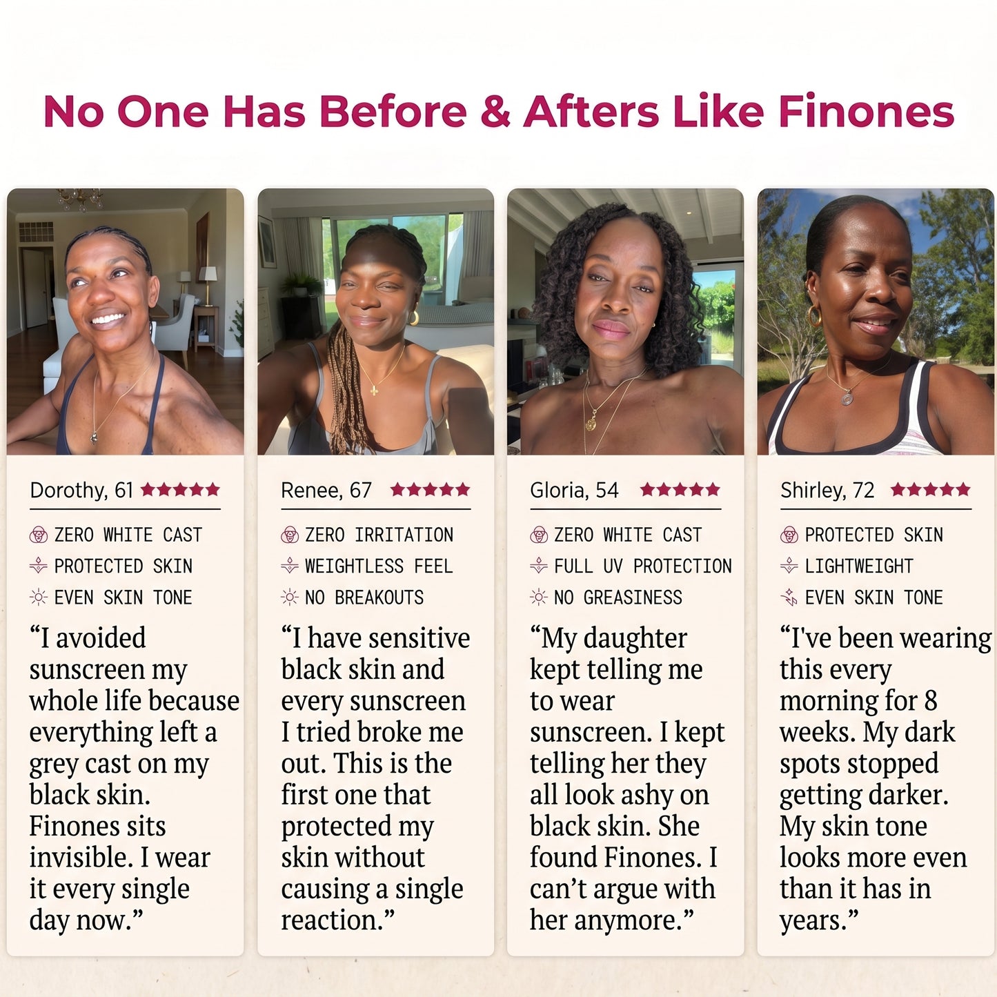Finones™ Invisible Silk SPF 50++ Sunscreen